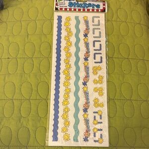 Vibrant Sun and Wave Sticker Set